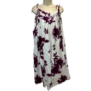 Aloha Fashion Women's Hawaiian Floral Hibiscus Sundress One Size
